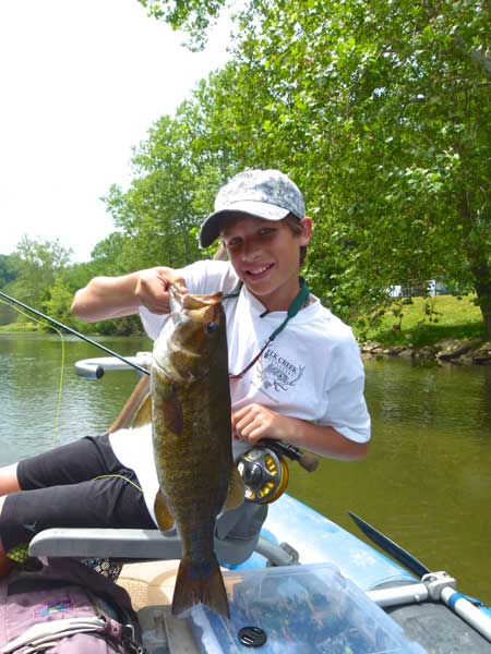Smallmouth Bass Fishing - Elk Creek Outfitters - Guided Fly Fishing Trips  Near Boone